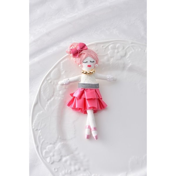 画像1: 人形用ドレスキット（ピンク）