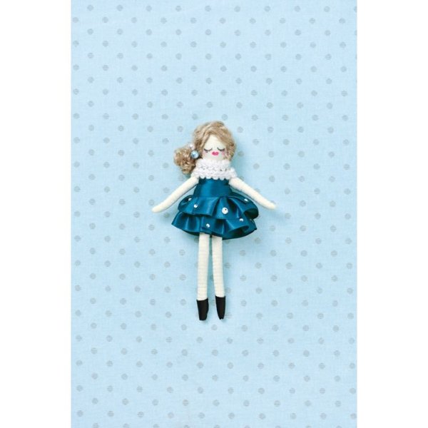 画像1: 人形用ドレスキット（ブルー）