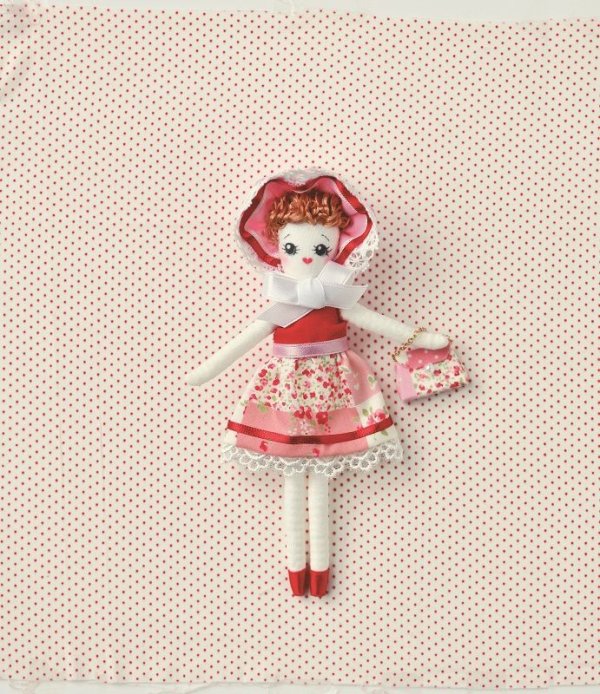 画像1: 人形用ドレスキット　文化ドール（ピンク）