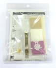 画像4: 透け素材を楽しむ　アンティークつまみ細工　バレッタ (4)