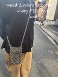 画像9: 【メッシュバッグの編み図付き!!】韓国と日本で人気上昇中！キラキラ輝くラメコードで編み物を楽しもう♪　metallic free cord(メタリックフリーコード)