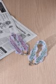 画像6: 【ネットバッグor巾着バッグorレースバッグの選べる編み図付き!!】韓国と日本で人気上昇中！キラキラ輝くラメコードで編み物を楽しもう♪　metallic free cord(メタリックフリーコード)