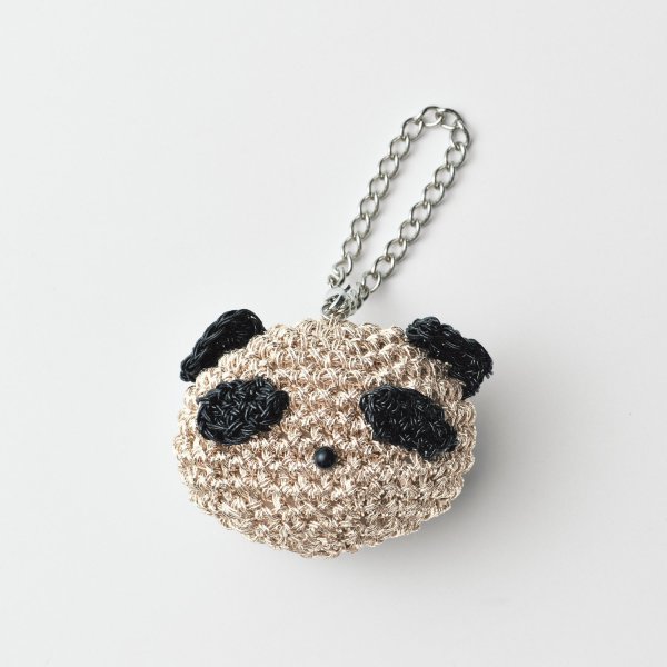 画像5: 【編み図＆作り方動画付き】韓国と日本で人気上昇中！metallic free cord(メタリックフリーコード)で編むパンダチャームキット