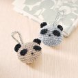画像1: 【7/20頃出荷開始】韓国と日本で人気上昇中！metallic free cord(メタリックフリーコード)で編むパンダチャームキット (1)