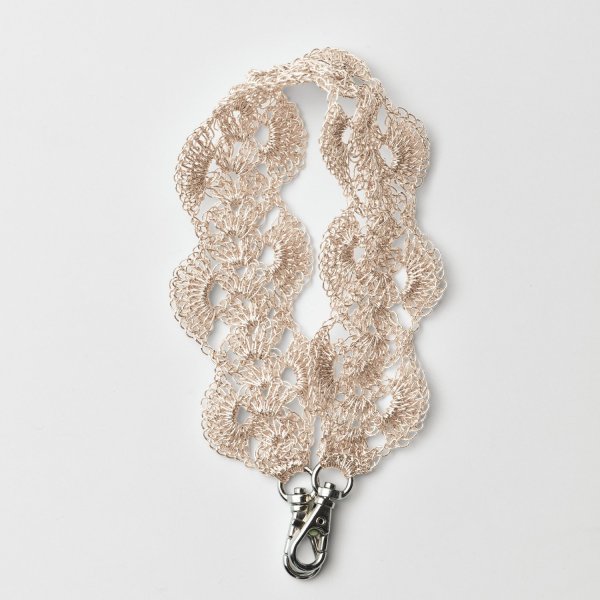 画像6: 【編み図＆作り方動画付き】韓国と日本で人気上昇中！metallic free cord(メタリックフリーコード)で編むハンドストラップキット