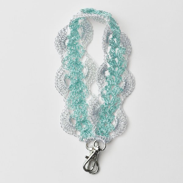 画像5: 【編み図＆作り方動画付き】韓国と日本で人気上昇中！metallic free cord(メタリックフリーコード)で編むハンドストラップキット