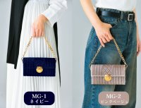 【5/初旬発売開始】【作り方動画＆刺し図付き】Mignon(ミニョン)で作るクラッチバッグキット