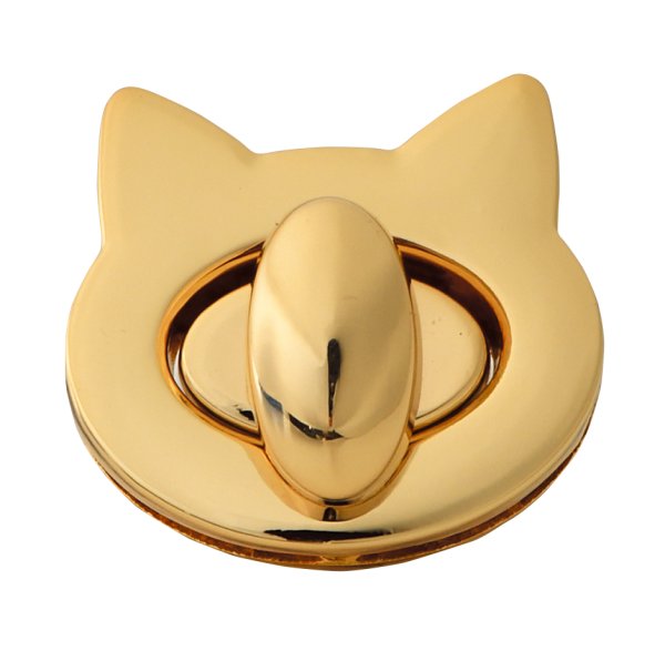 画像1: バッグロック【キャット】