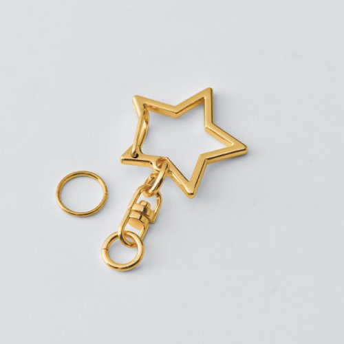 他の写真1: キーホルダー金具【星】