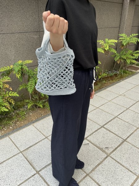 画像9: 【ネットバッグが作れる編み図をプレゼント！！】メタリックヤーン　〈ルビー〉【50ｍ巻】29色展開 (9)