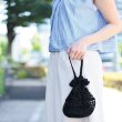 画像3: 【7/20頃出荷開始】韓国と日本で人気上昇中！metallic free cord(メタリックフリーコード)で編む巾着バッグキット (3)