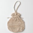 画像5: 【7/20頃出荷開始】韓国と日本で人気上昇中！metallic free cord(メタリックフリーコード)で編む巾着バッグキット (5)