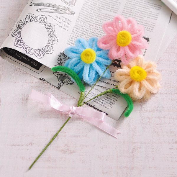 画像16: モールフラワーに最適♪２分モール　パステルカラー (16)