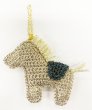 画像8: 韓国と日本で人気上昇中！metallic free cord(メタリックフリーコード)で編むホースチャームキット (8)