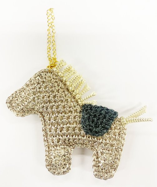 画像8: 韓国と日本で人気上昇中！metallic free cord(メタリックフリーコード)で編むホースチャームキット (8)