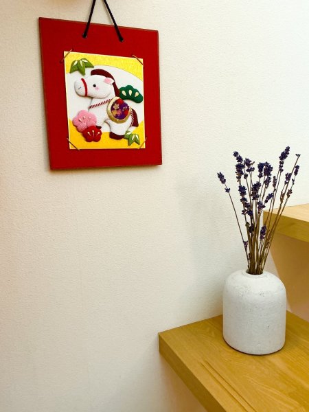 画像3: 押絵豆色紙　招福午 (3)