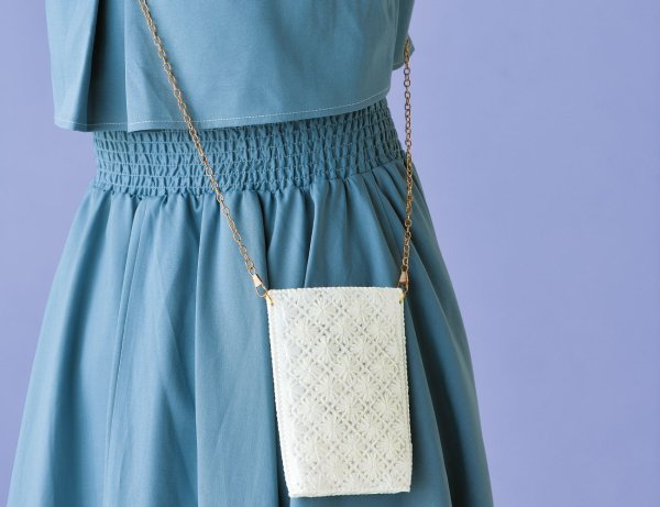 画像2: バッグチェーン【ロング・細】 (2)