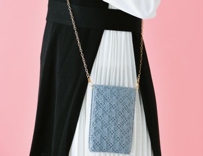 画像3: 【5/初旬発売開始】【作り方動画＆刺し図付き】Mignon(ミニョン)で作るスマホショルダー